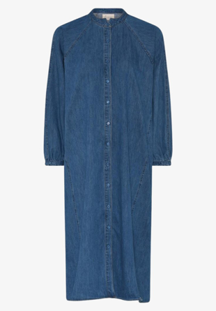 Frau - Tokyo Long Dress Medium blue denim